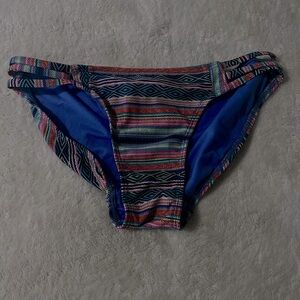 Colorful bathing suit bottoms